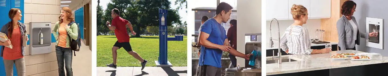Designed for dependability and efficiency, each bottle filling station supports a healthier, more sustainable way to keep people hydrated.