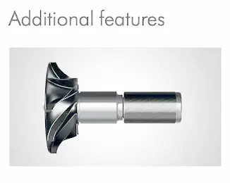 Dyson V4 motor impeller turns at a rediculously high speed.