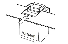 Installing an Extractor Suitmate into a counter or other enclosure.