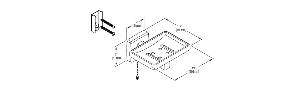 Measurement Diagram for Bradley 9014-000000