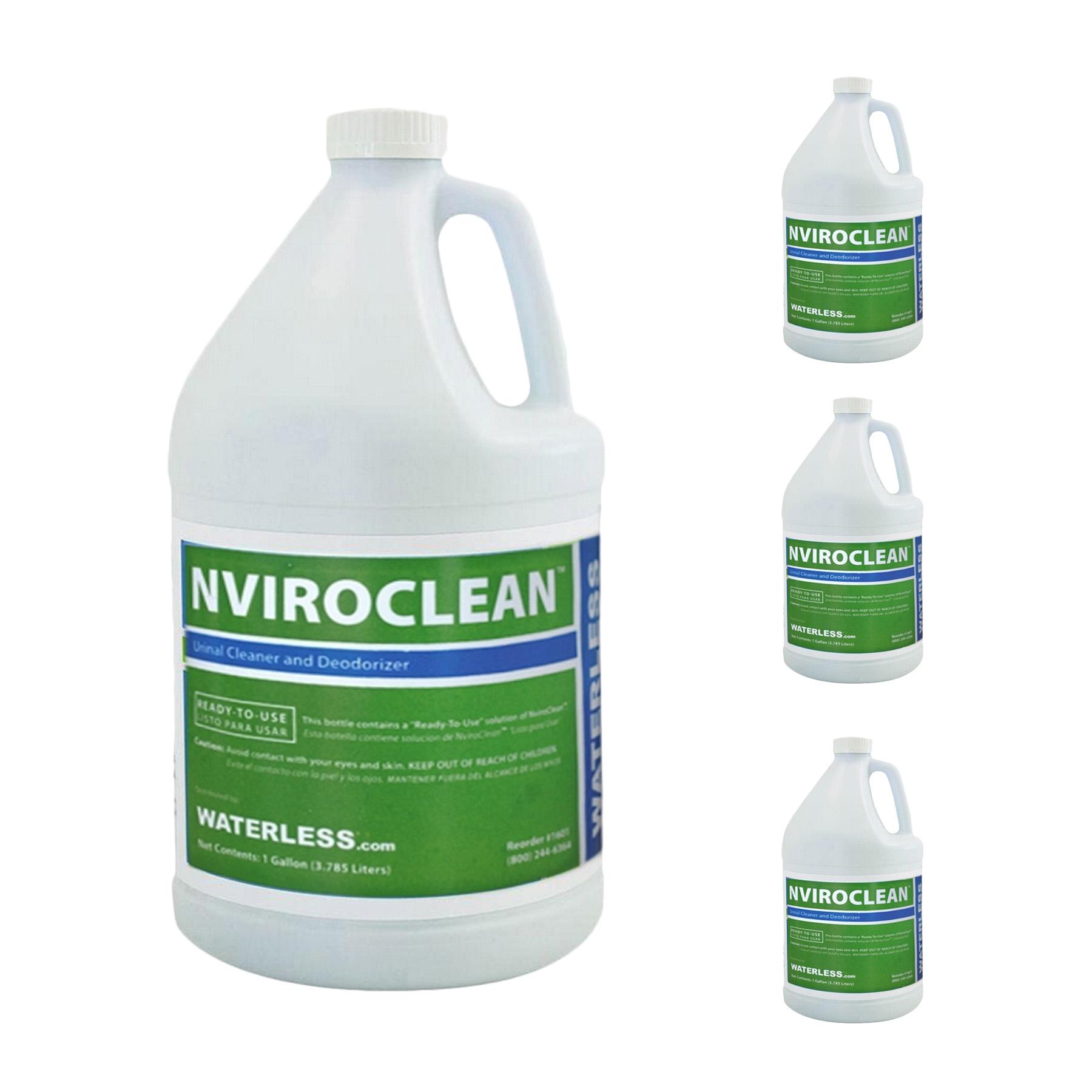 Waterless - NviroClean, Fixture Cleaner, Case of 4 Gallons