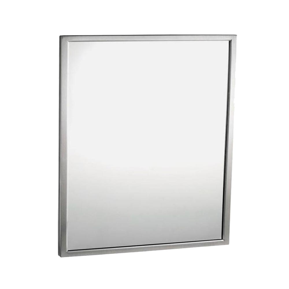 Bobrick B-290-2430 Satin Stainless Steel, Welded-Frame, 24" By 30 ...