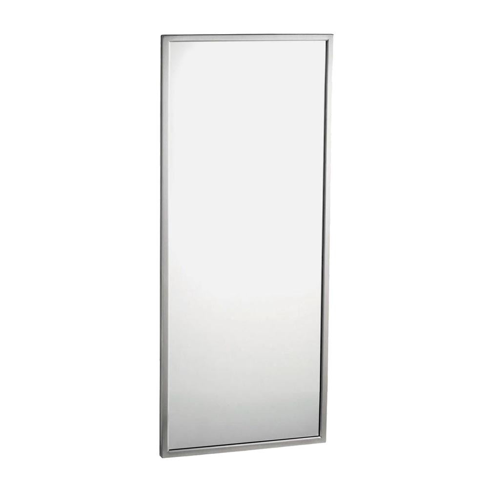 Bobrick B-290-2460 Satin Stainless Steel, Welded-Frame, 24" By 60 ...