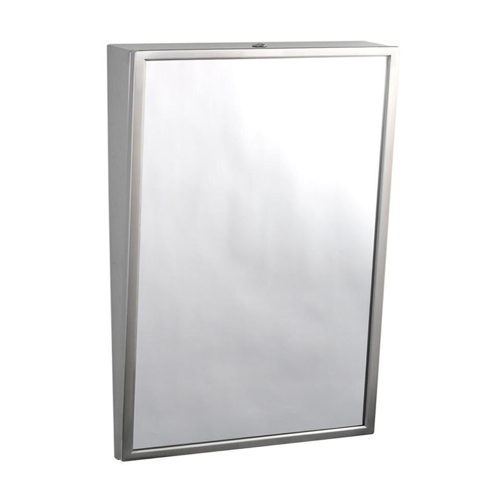 Bobrick B-293-2436 Satin Stainless Steel, Float Glass, 24" By 36 ...