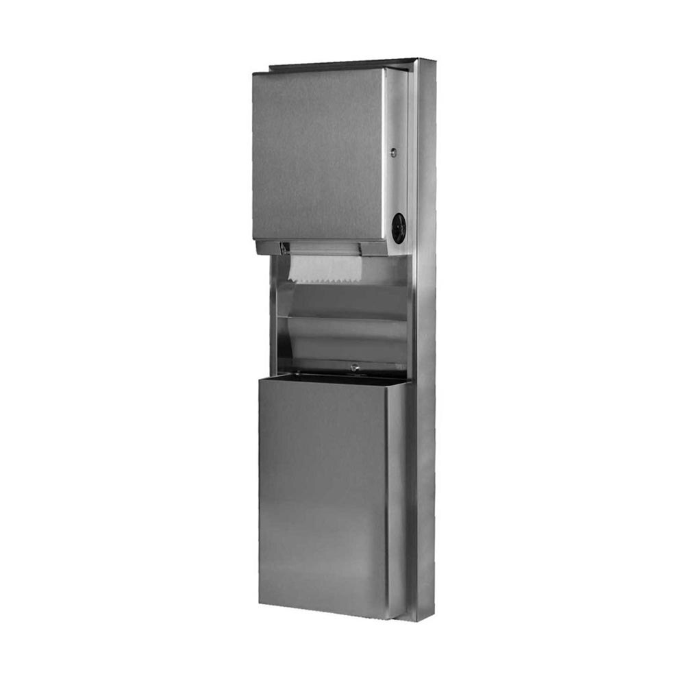 Bobrick B-39619 ClassicSeries® Surface-Mounted, Satin Stainless Steel ...