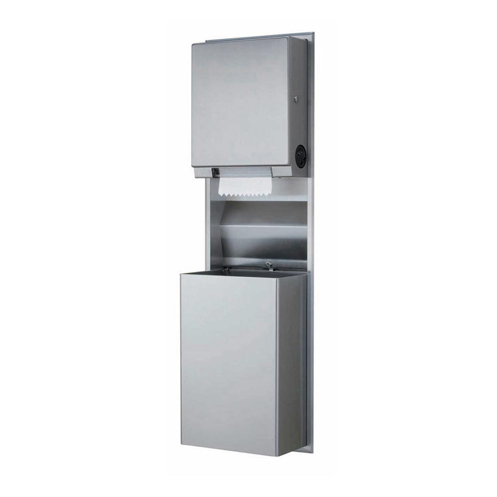 Bobrick B-3961 ClassicSeries® Recessed, Satin Stainless Steel ...