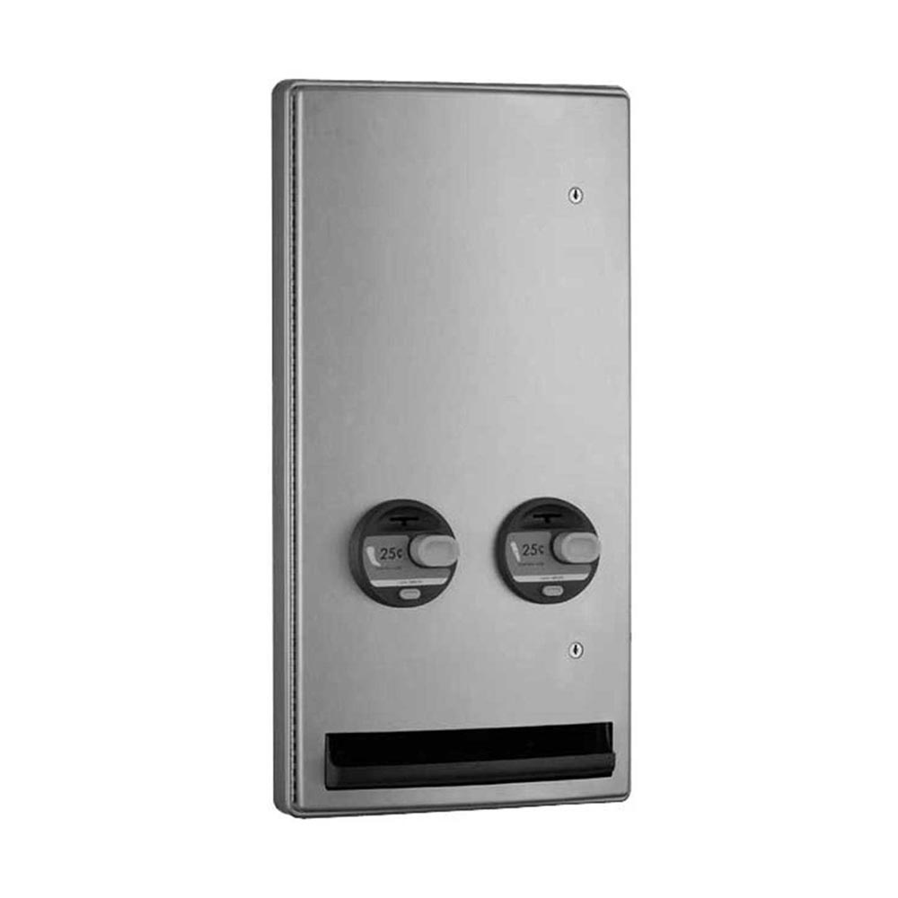 Bobrick B-47064-25 ConturaSeries® Semi-Recessed, Satin Stainless Steel ...