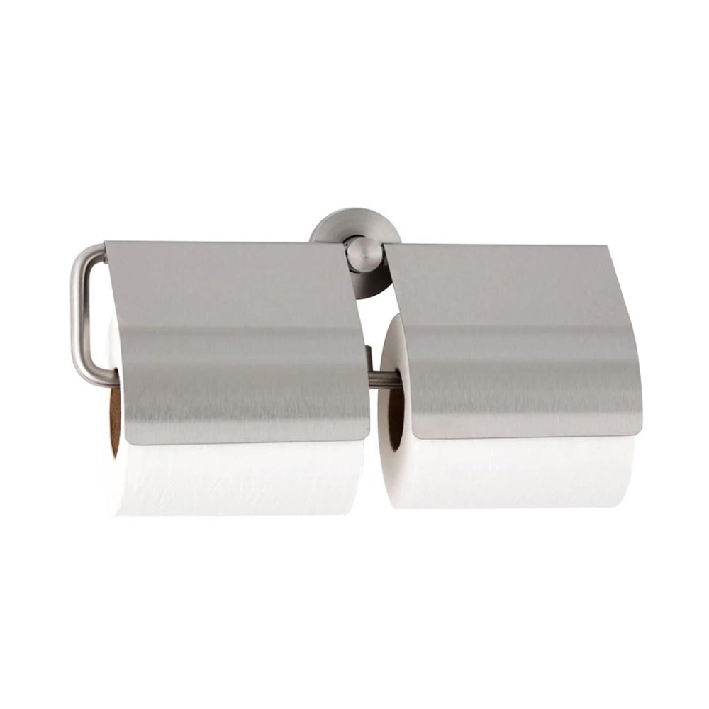 Bobrick B-548 Surface-Mounted, Satin Stainless Steel, Double-Roll ...