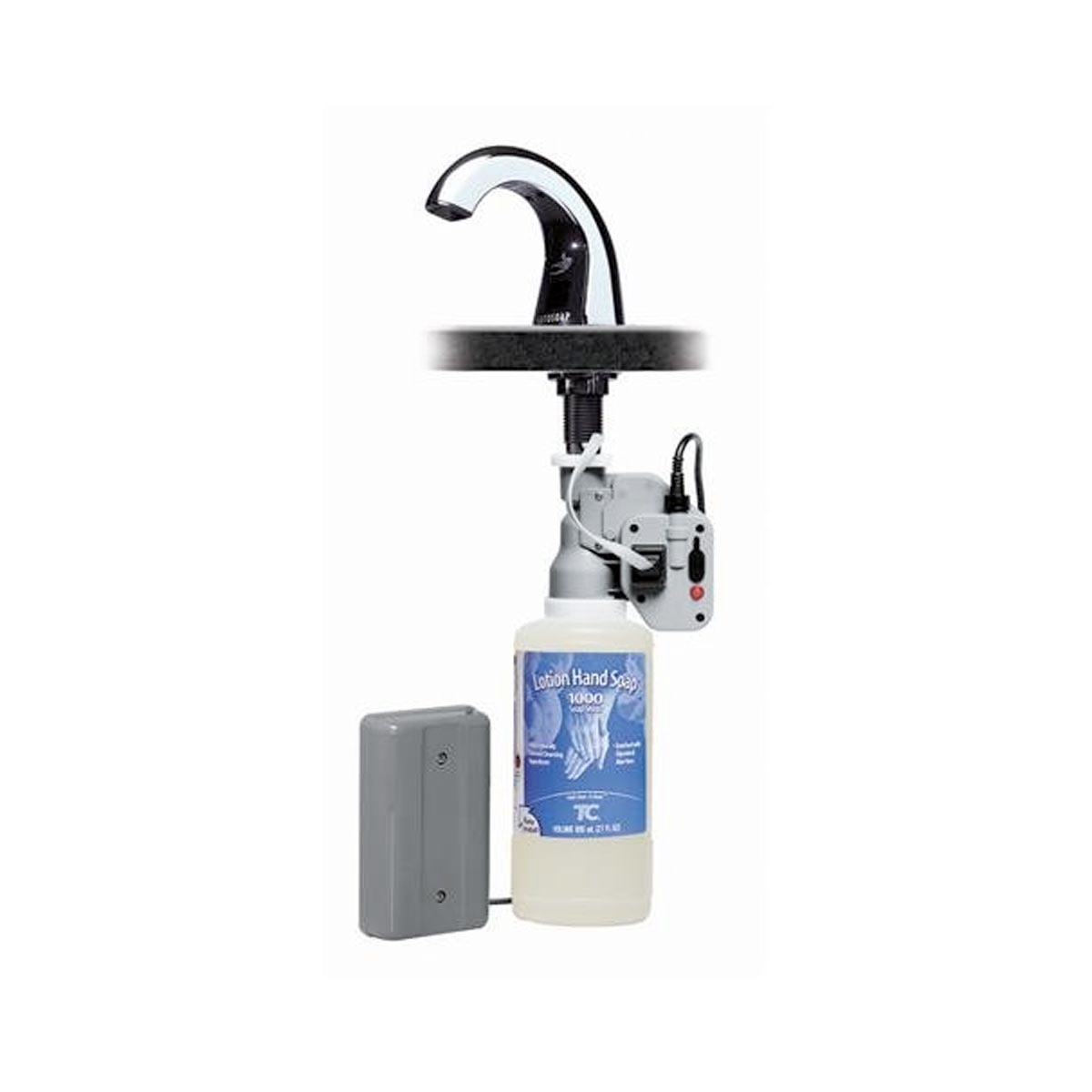 Bobrick B-826.18 Lavatory Mount Automatic Soap Dispenser Kit, Liquid ...