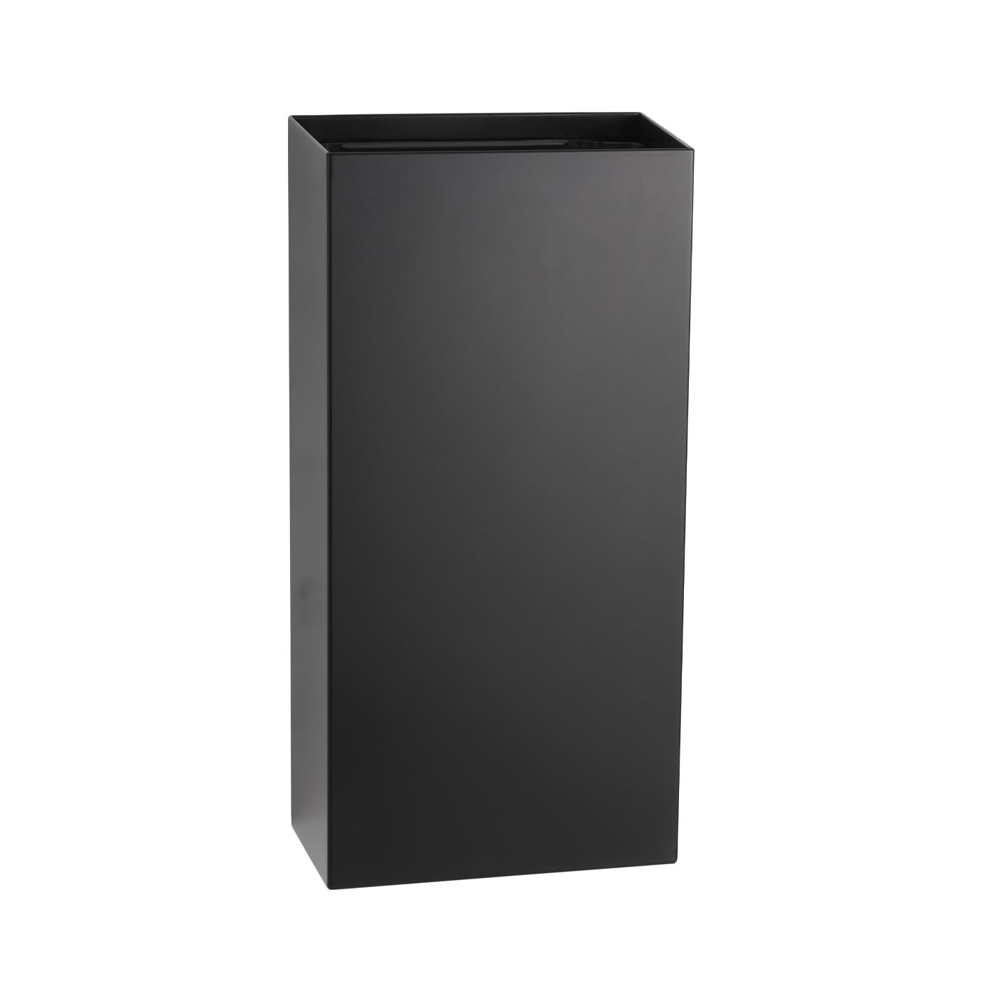 Bobrick 9279.MBLK Fino Collection Surface-Mounted Waste Receptacle ...