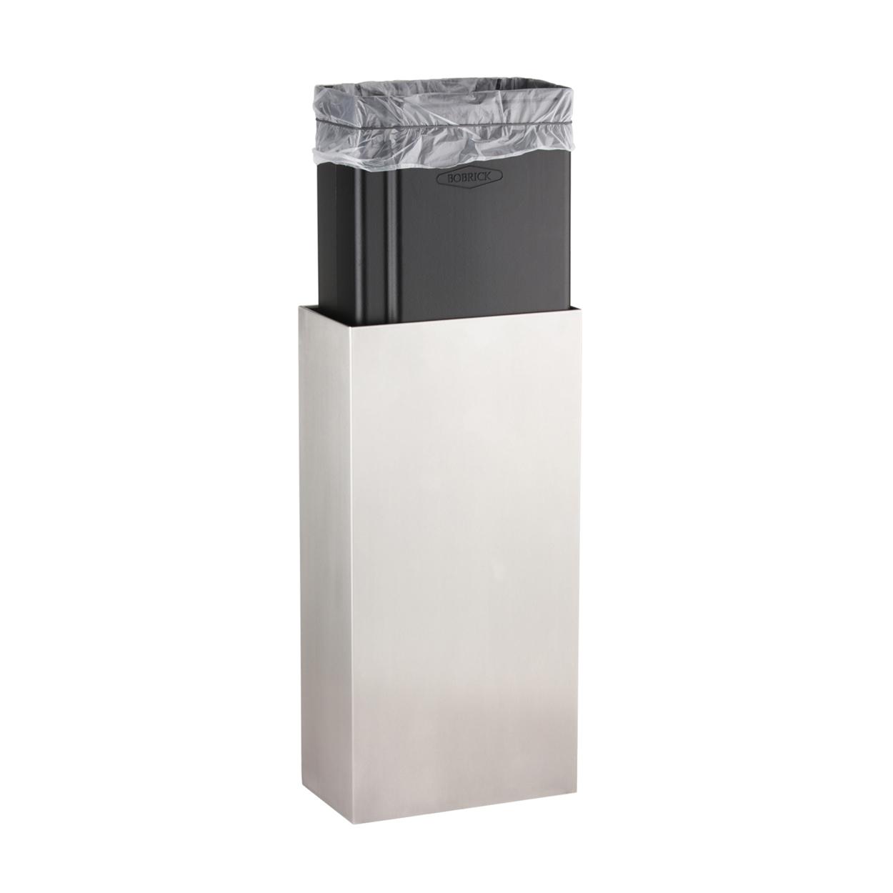 Bobrick 9279 Fino Collection Surface-Mounted Waste Receptacle ...