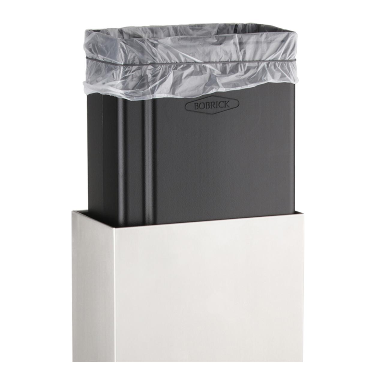 Bobrick 9279 Fino Collection Surface-Mounted Waste Receptacle ...