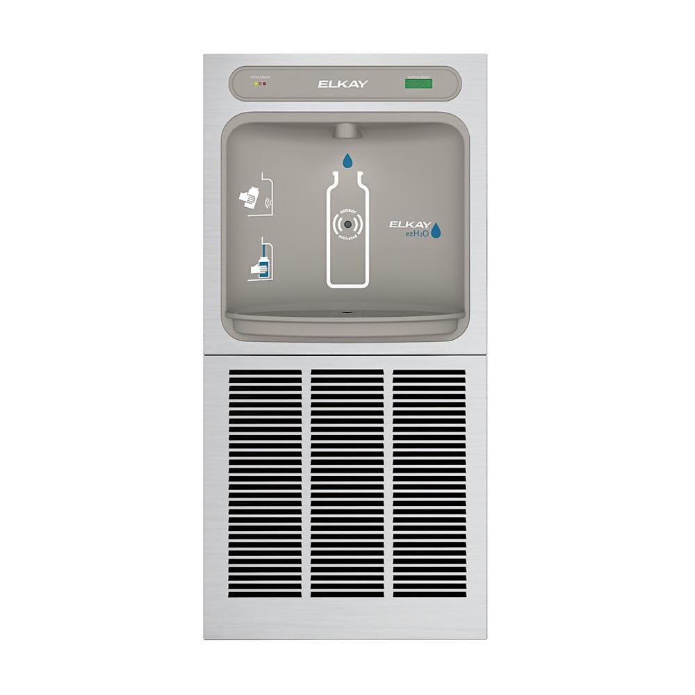 Elkay LZWSM8PK In-Wall EZH2O Filtered Refrigerated Bottle Filling ...